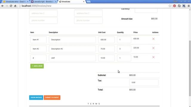 Part #4. Add printing to invoices смотреть онлайн