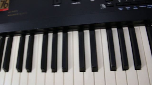 ENSONIQ KT-76/88 DEMO SONG смотреть онлайн