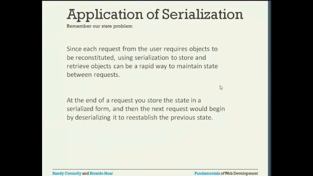 VTU WEB18CS63 WEB TECHNOLOGY AND ITS APPLICATIONS M5 L4 Cookies Serialization Session State смотреть онлайн