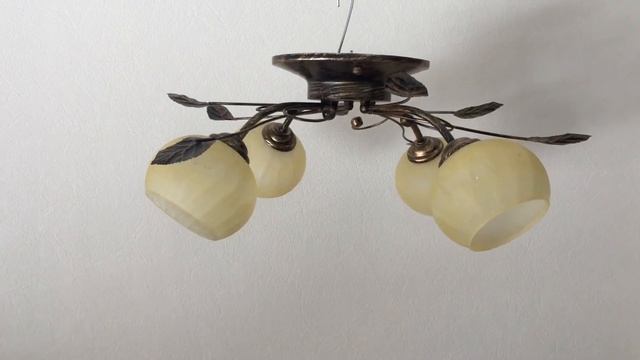 Люстра (светильник потолочный)  74805/4 BR E27 (арт. ВВ00179)!