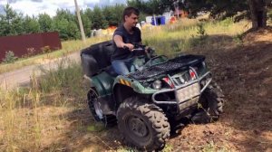 ШОК! ПОСТАВИЛ ГУСЕНИЦЫ НА КВАДРОЦИКЛ!!!