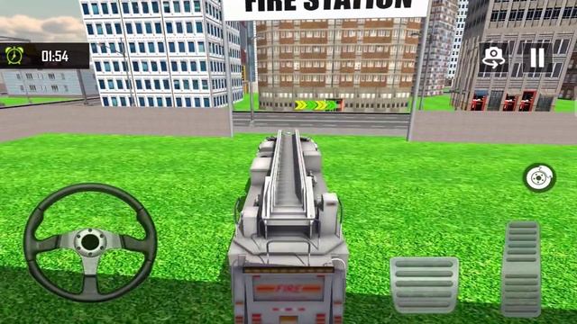 Lính Cứu hỏa chữa Cháy đội cứu hộ Khẩn cấp | Firefighter Hero Emergency Fire Truck Rescue Games смотреть онлайн