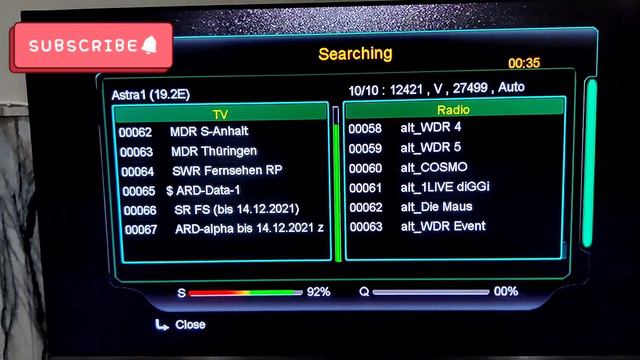 ASTRA 19.2 breaking news on 10.5 feet moving dish 📡 latest update смотреть онлайн