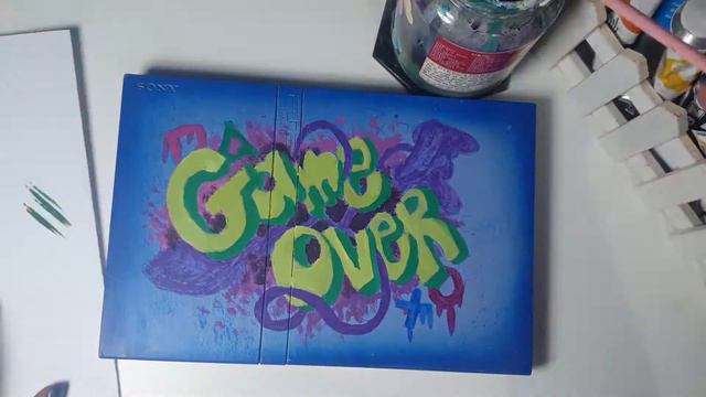 Custom Painting a PS2! 🎮💙 смотреть онлайн