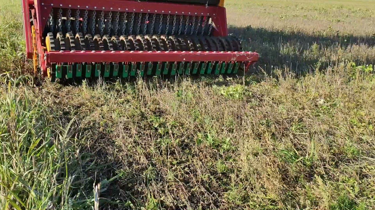 Работы продолжаются с опережением! Готовимся к весне и к лету уже сейчас. Луговые сеялки Vredo смотреть онлайн