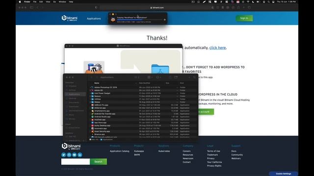 How to Install Bitnami Wordpress on macOS 2021 смотреть онлайн