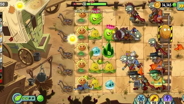 купил первое растение за кристаллы ЧЕРТОПОЛОХ Зомби против растений 2 #3