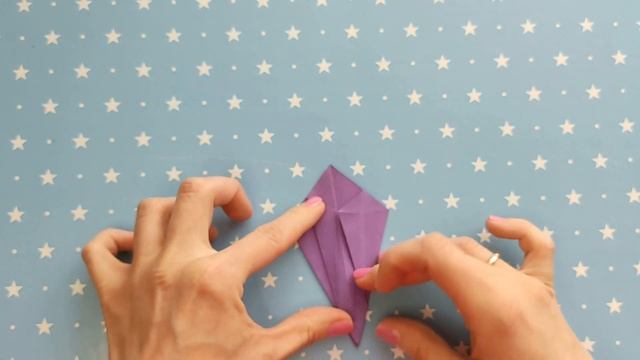 Оригами КАПКЕЙК - антистресс из бумаги/Антистресс игрушка Pop It /Origami CUPCAKE - Antistress Pape