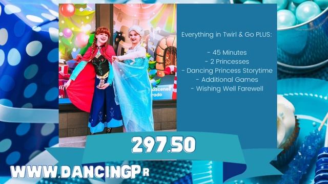 Dancing Princess Parties | Denver's Princess Company | Meet our Characters | Frostbite Sisters смотреть онлайн