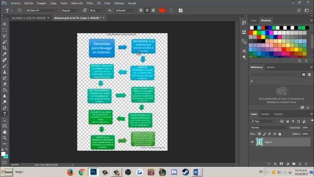 Aprende a Convertir un Archivo PDF a JPG con PHOTOSHOP 2017 смотреть онлайн