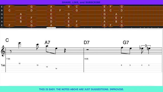 404 zzz SWING JAZZ Jam Track in Cmaj for TROMBONE and GUITAR смотреть онлайн