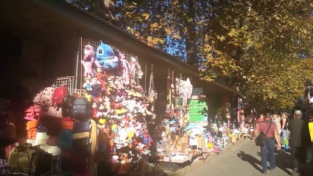 АНАПА ? ПО ОСЕННЕЙ АНАПЕ. Улица Горького от Театральной площади до ул. Пролетарской // 30.10.2018 смотреть онлайн