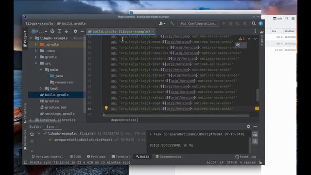 Creating libGDX project in IntelliJ Idea смотреть онлайн