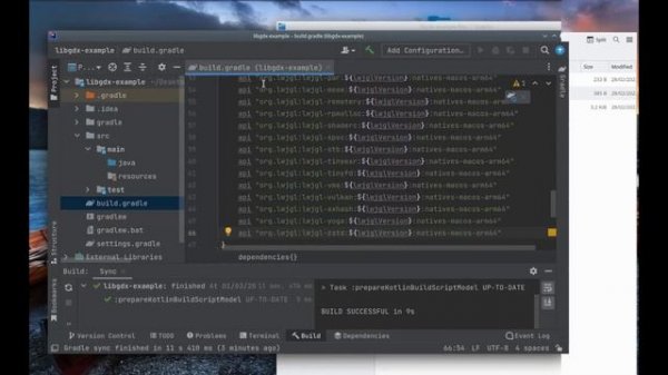 Creating libGDX project in IntelliJ Idea
