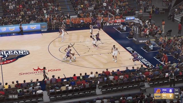 [1080p/60fps] NBA 2K23 - XBOX SERIES S - GAMEPLAY - SUNS vs PELICANS смотреть онлайн