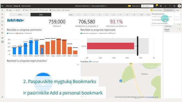 Power BI Tips | Using Bookmarks | Avalytics смотреть онлайн