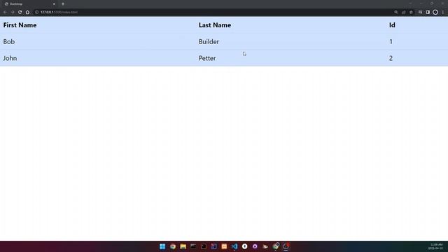 Bootstrap 5 Crash Course Lesson #4 - Styling Tables смотреть онлайн
