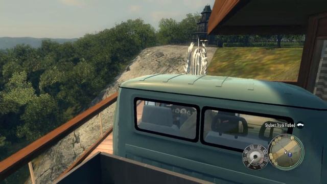 Мафия 2 - Возможно ли спрыгнуть на машине с особняка? смотреть онлайн