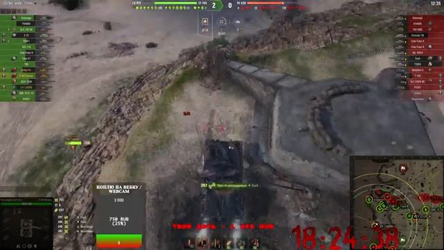 ЗДЕСЬ ДОЛЖЕН БЫЛ БЫТЬ МАРАФОН НА 24 ЧАСА, НО ИНТЕРНЕТ ПОДКАЧАЛ! :( ➜ World of Tanks смотреть онлайн