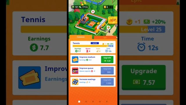 Sports City Tycoon - Idle Sports Games Simulator (2020) - Gameplay смотреть онлайн