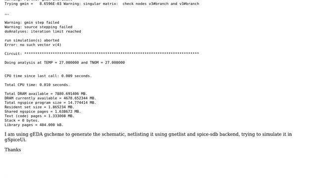 Electronics: Singular matrix warning (3 Solutions!!) смотреть онлайн