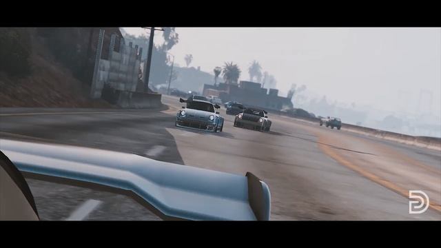 GTA 5 - Comet Retro Custom / Porsche RWB Car Meets смотреть онлайн