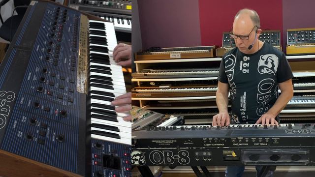 Oberheim OB-8 – Custom Sounds & Factory Presets-use смотреть онлайн