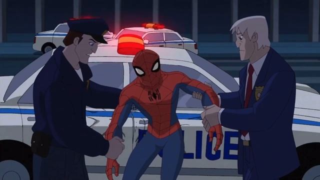 Spectacular Spider-Man - Spider-Man vs Tombstone, Silvermane and Doc Ock смотреть онлайн