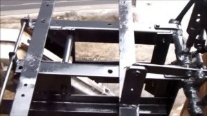 МИНИТРАКТОР ИЗ МОТОБЛОКА  - РАМА ПОДРОБНО