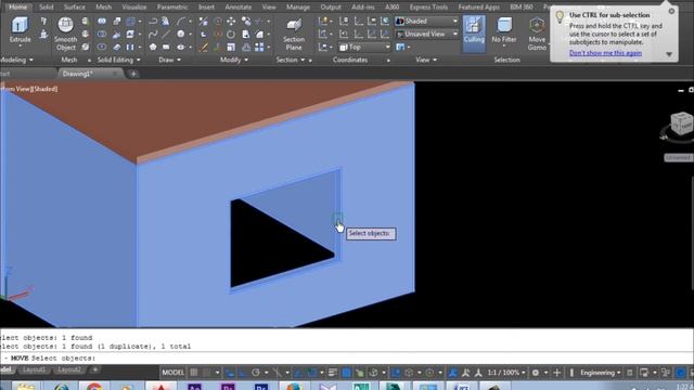 Autocad 3D House Modeling Tutorial for beginners ( Autocad 2018) смотреть онлайн