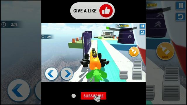 Wow 😯 Good Mega Ramp Car Racing Game Play Part 32 смотреть онлайн