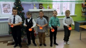 Оркестр "Веселые бубны". Исполняет ансамбль гр.Колокольчик. МАДОУ д/с "Пчелка".