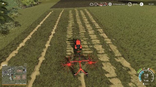 FS19!МОД СЕЗОНЫ!СЕНО!ГАЙД!