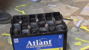 Устранение замыкания пластин АКБ