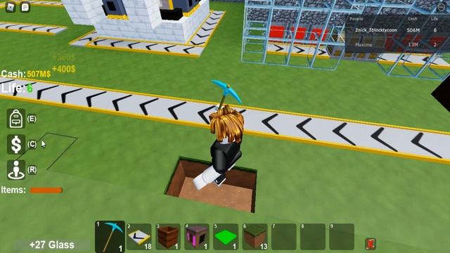 How To Get Grass Block? [Life:6] EP#20 (Play&Grind) in Roblox : Block Tycoon ⛏️ [MUSHROOMS] ? смотреть онлайн