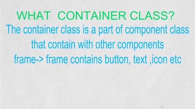 container class in java смотреть онлайн