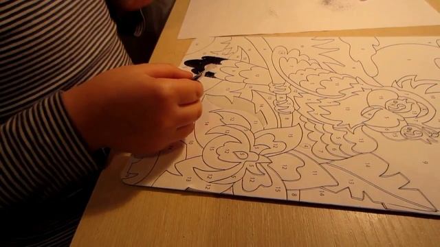 Картина цветным песком! смотреть онлайн