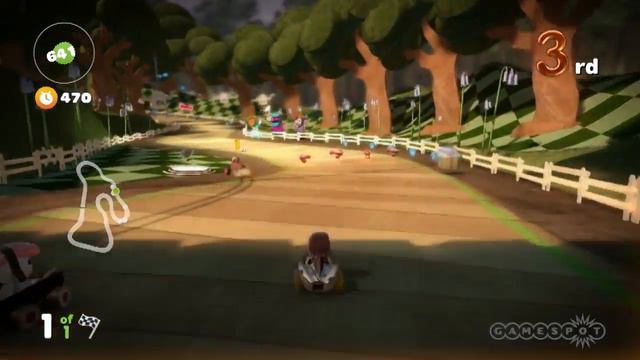 LittleBigPlanet Karting New Gameplay And Interview (HD)