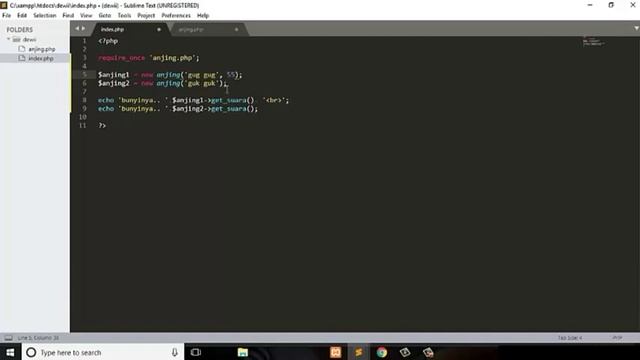 OOP PHP - KONSTRUKTOR смотреть онлайн