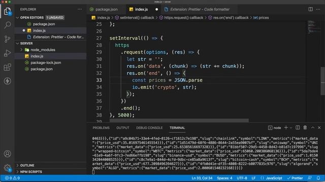 Learn How to Create Live Crypto Prices App Using React Native & NodeJs with Scoket.io смотреть онлайн
