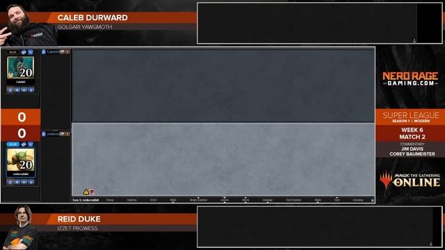 MTG Modern | Golgari Yawgmoth vs Izzet Prowess | Super League | Week 6 | Match 2 смотреть онлайн