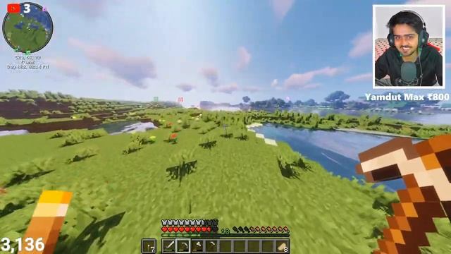 ?Diamond ke Tlash mai Minecraft live INDIA | 24/7 Winter SMP Join NOW | 341 смотреть онлайн