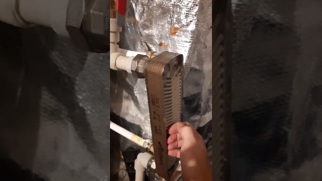 Обвязка твёрдотопливного котла вторичным пластинчатым теплообменником смотреть онлайн