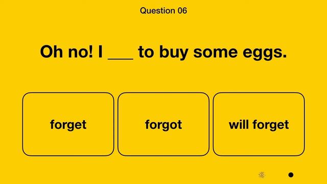 Grammar Quiz: All the Simple Tenses Combined | Present, Past and Future смотреть онлайн