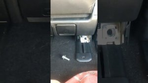 Снятие заднего ряда сидений HONDA ELYSION