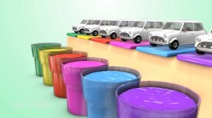 Colors with Tractors & Vehicles for Kids Educational Animation Cartoon for Children
