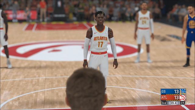 NBA 2K18 - Atlanta Hawks vs Golden State Warriors - Gameplay (PS4 HD) [1080p60FPS] смотреть онлайн