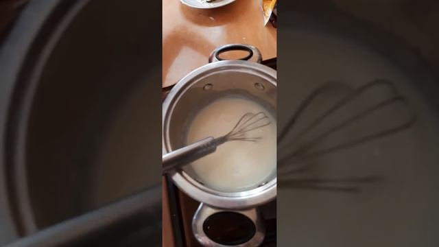 Заварной крем.без яиц,очень вкусно. смотреть онлайн