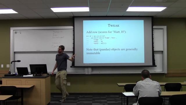 Openwest 2014 - Matt Harrison - A brief tour of the Python Pandas package (97) смотреть онлайн
