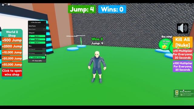 Roblox +1 Per Second Script - Wins Farm | Set Power | Teleport смотреть онлайн